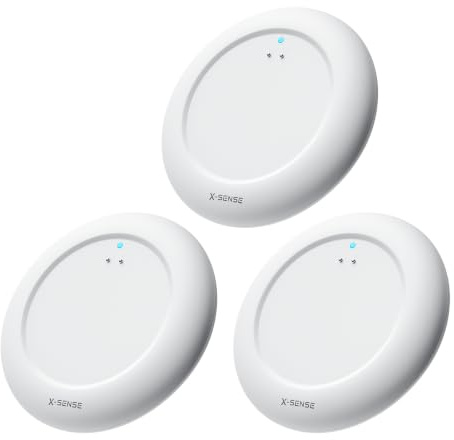X-Sense Wi-Fi Water Leak Detector (SBS50 Base Station Required), 3 SWS0A Water Sensors