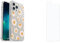 OtterBox Symmetry Clear Apple iPhone 13 Pro Max/iPhone 12 Pro Max Vintage Daisy - AMZ with Premium Tempered Glass Protector