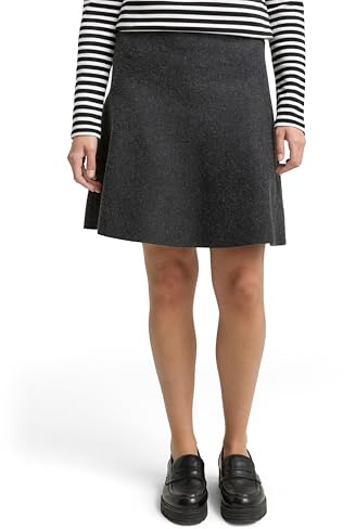 Tom Tailor Denim Damen 1047909 Mini Skater Strickrock (1er Pack)