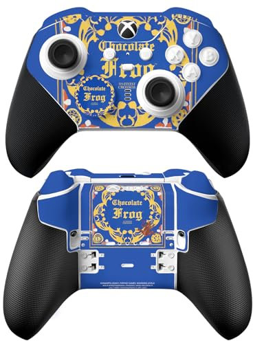 Head Case Designs Offizielle Harry Potter Schokoladenfrosch Grafiken Vinyl Haut Gaming Aufkleber Abziehbild Abdeckung kompatibel mit Xbox Series X & S Elite Wireless Controller Series 2