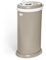 Ubbi Cubo de pañales de acero inoxidable, bloqueo de olor, no requiere bolsa especial, galardonado, imprescindible para el registro, color gris pardo mate
