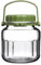 Queensway Home & Dining Clear Glass Food Jar Preserve Airtight Container Storage Lid 3L 4L 5L (2, 2 Litres)