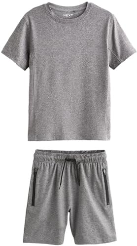 NEXT Jungen Standard Set aus sportlichem T-Shirt und Shorts 98-176