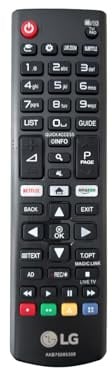 Mando a Distancia Original LG AKB75095308 para LG Smart TV - Serie UJ - Botones directos Netflix y Amazon Video