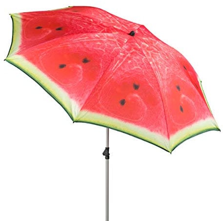 Doppler Funky Fruits UV 50 + Protección 2 m sombrilla de playa/jardín – Sandía