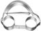 Birkmann 1010722610 Emporte-pièce en forme de voiture Coccinelle 6,5 cm, plastique, gris, 5 x 3 x 2 cm