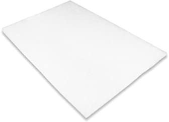 Merino 8x Filter Dunstabzugshaube I Dunstabzug Filter thermisch verfestigt 47 x 57 cm I Filtermatte passend für alle handelsüblichen Modelle