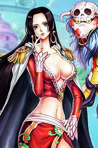 skwff painting by numbers DIY 5D Diamant Malerei Kits Vollbohrer, Kunsthandwerk für Hauptdekoration One Piece Queen