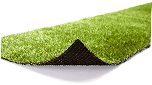 Futurazeta - Prato Verde, Moquette Erba erbetta Sintetica drenante Misura 200x200h cm. Spessore 10 mm. Erba Finta Prato Sintetico qualità Superiore Bordo e Fondo Piscina arredo Giardino