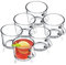 KADAX Teegläser 270ml, 6er Set, Gläser mit Griff, Glastassen für 6 personen, spülmaschinenfest, Trinkgläser für Kaffee, Tee, Wasser, Saft, Drink, Saftgläser, Wassergläser, Gläserset