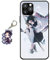 Staremeplz Compatible with iPhone 13 Pro Max Case Anime Design [With Figure Keychain], Soft Silicone Flexible TPU Animation Phone Case for iPhone 13 Pro Max
