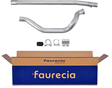 HELLA 8LA 366 002-651 Abgasrohr - Easy2Fit® Kit - mitte - zweiteilig - Set mit Anbauteilen - für u.a. PEUGEOT 206 (2E/K)