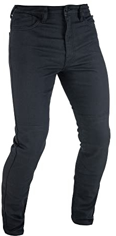 Oxford Products Men's Original Approved AA Jeans Motorcycle Protective Denim Trousers, Black Wash, 36/30