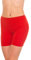 Alkato Damen Sport Shorts mit Hohem Bund Hotpants Radlerhose, Farbe: Long Shorts Rot, Größe: 38