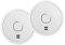 Twin Pack UltraFire UBS1 Optical Smoke Alarm With 9 Volt Replaceable Battery | 10 Year Warranty