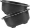 SUPVOX 2 Piezas Maceta De Bonsái Jardinera De Plástico Extragrande Jardineras De Jardín Aire Liquidación Macetero Bonsai Contenedor De Plantas Flores Oficina El Plastico Pepino