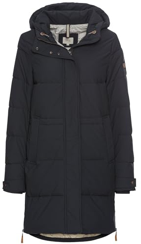 camel active Damen Gesteppte Jacke mit daunenartiger Füllung Nachtblau, womenswear-40