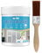 Pintura para Vidrio Esmerilado para Ventanas Pintura en Aerosol para Vidrio Esmerilado de 100 Ml para Uso Interior y Exterior, Ideal para el Hogar, la Oficina y el Baño (Color de