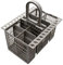 VYUHAksZ Cutlery Basket Dishwasher Silverware Basket Dishwasher Utensil Holder for indesit for Hotpoint Dishwashers C00257140