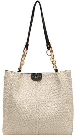 unisoul Handtasche Damen Groß Shopper Tasche Damen Henkeltasche PU Leder Schultertasche Für Arbeit Büro Reisen Einkaufen Schule