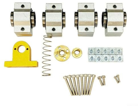 CNC 3018 X-Achsen-Upgrade-Kit, CNC 3018 für Pro X - CNC-Fräser-Upgrade-Kit CNC-Fräser für 3018 für Pro Maschine (SCS12VUU)