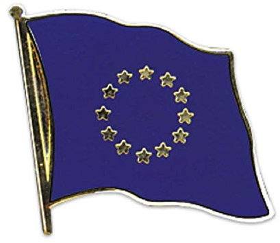 Pin Anstecker Flagge Fahne Europa EU Flaggenpin Badge Button Flaggen Clip Anstecknadel