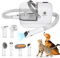 Pawella Pet Grooming Kit with Vacuum, Dog Clippers, Suction 99% Pet Hair, Professional Pet Grooming Kit with 7 Proven Tools for Shedding Grooming, Cat Dog Grooming Vacuum Kit, 2.5L