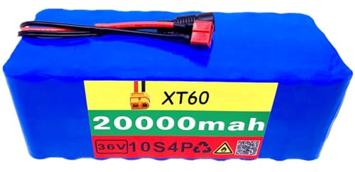 36V 20Ah 10S4P E-Bike Akku Elektro-Roller Batterien Mit 42V 2A Ladegerät Wiederaufladbare Elektrofahrrad Batterien Für Elektro-Roller Kartfahren Elektrisches Faltrad