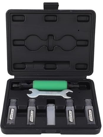 Entfernung des Blindniets entfernen das Werkzeug Kit 1/4in Pneumatic Electric Drill Green für gewölbte Flachkopfnieten
