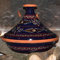Tajine Tatoué Bleu Nuit - D 31 cm