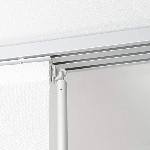 MADECOSTORE Rail pour Panneau Japonais - Blanc - L120cm - Blanc
