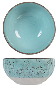 H&H Dalia Schüssel-Set, Blau, 14.5 cm