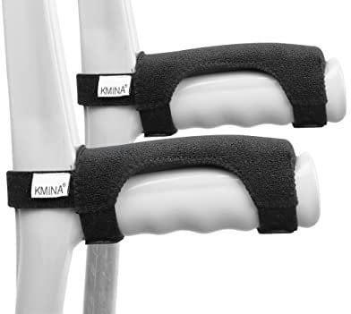 KMINA Funda Muletas (x2 uds), Almohadilla Mangos, Accesorios Empuñaduras, Patentado - Fabricado en España