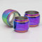 RUIYITECH Ersatz Regenbogen Transparent Glas Tube Bubble für Uwell Crown 4 IV Tank Crown 4 RTA Zerstäuber (3 Stück) Regenbogenfarben