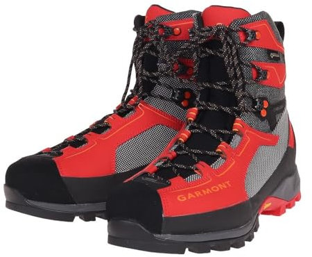 GARMONT Unisex - Erwachsene Outdoor Stiefel, Damen,Herren Sport- & Outdoorschuhe,Wechselfußbett,Fitnessschuhe,Bergschuhe,Red/Black,47 EU / 12 UK