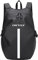 Sac à dos réfléchissant imperméable de grande capacité pour casque de moto, Noir, Taille Unique