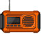 Radio DAB+FM Radio Solar Radio, Rechargeable Battery and Mains Powered Portable Digital Radio USB Field Emergency Charging Hand Crank Alarm Clock Radio