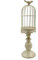 Dekorative Vogelkäfig Kerzenhalter, Vintage Kerzenhalter, Hochzeit Kerze Mittelstücke für Tische, Metall Kerzenhalter Home Decor (White-medium)