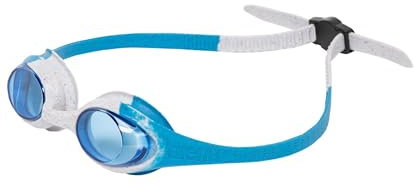 arena Spider Kids Lunettes de Natation Anti-Buée pour Enfants, Lunettes de Piscine pour Enfants avec Protection UV, Pont de Nez Auto-Ajustable, Joints en Silicone Hypoallergéniques