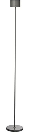 Blomus Mobile LED-Stehleuchte -FAROL FLOOR- Stehlampe Dimmbar Akku Dimmbar Wiederaufladbar Kabellos (Burned Metal)