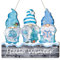 Auidy_6TXD Hello Winter Welcome Türschild, Zwerge Winter Weihnachten Tür Hängeschilder Bauernhaus Zuhause Schild für Zuhause Veranda Haustür Indoor Outdoor