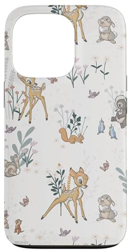 Disney Bambi und Klopfer Floral Hülle für iPhone 13 Pro