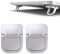 Amacoam Laptop Ständer Faltbar, 2 Stück Universal Tastatur Ständer, Portable Keyboard Riser, Tragbar Unsichtbar Tablet Ständer Selbstklebende Mini Laptop Ständer Faltbare Laptop-Füße