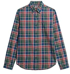 Superdry Herren Vintage Karohemd aus Bio-Baumwolle Upstate Kariert Multi S