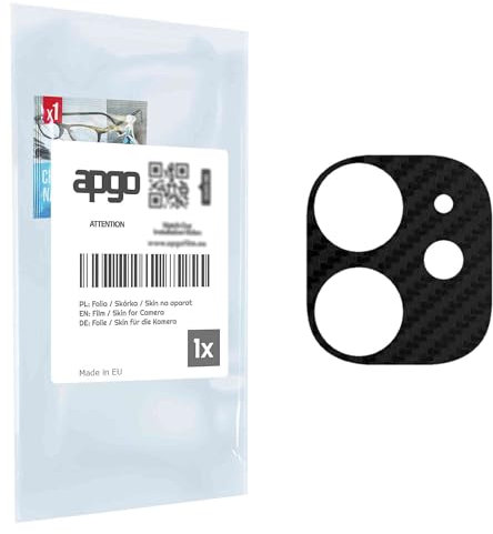 apgo Lens Protection Film for Camera Island for Apple iPhone 11, Camera Protection, Sticker