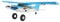 Amewi Maule M7 Brushless 4 canaux avec Gyroscope 3D/6G RTF Bleu télécommandé Avion radiocommandé