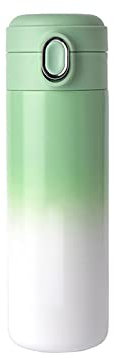 HGDXDP Insulated Cup Thermos Bottle Sport Flask 304 Stainless Steel 360ml Insulated Cup Travel Coffee Flask Water Bottles(Green)