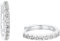 s.Oliver Creolen 925 Sterling Silber Damen Ohrschmuck, mit Zirkonia synth., 1,7 cm, Silber, Kommt in Schmuck Geschenk Box, 2032848