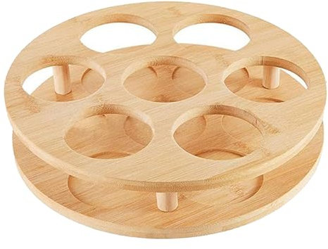 Generico Organizer per bicchieri, organizer per bicchieri per mobili da cucina - Portabottiglie girevole per tazza d'acqua,Pratico portabottiglie organizer portabicchiere per bottiglie d'acqua