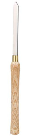 Wood Lathe Chisel HIGHtoSPEED Steel Blade Comfortable Grip for Woodworking